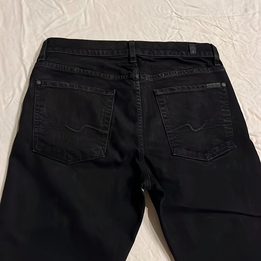 7’s slimmy black jeans - Picture 7 of 16